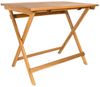 Balkontisch Akazie 80 x 60 cm Klapptisch SKARA 60378334 Bild 1