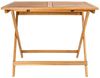 Balkontisch Akazie 80 x 60 cm Klapptisch SKARA 60378334 Bild 3