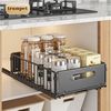 GarveeMore Küchenorganizer-Set Ausziehbarer Schrankorganisator Erweiterbare Küchenschubladen Robuster, (1-tlg) Bild 5