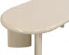 Vente-unique - TABEMI Couchtisch Holz, Platte Beige - B 60 cm x H 40 cm x L 120 cm Bild 4