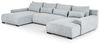 Beautysofa Ecksofa BENNY U, mit Schlaffunktion, mit Bettkasten, viele Farbvarianten Bild 2
