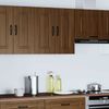 vidaXL Küchen-Hängeschrank Kalmar Braun Eichen-Optik Holzwerkstoff 853584 Bild 3