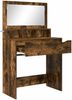 vidaXL Schlafzimmer-Frisiertische Geräucherte Eiche 80 x 39,6 x 135 cm 888982 Bild 5