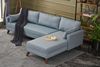 Ecksofa, 'Bella', 85 x 165 x 275, Blau Bild 2