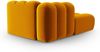 Micadoni Recamiere Lupine 2-Sitzer Links Samtstoff Salvador Gelb Bild 3