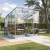 Vitavia Gewächshaus "Freya 7600", aluminium eloxiert, 7,6 m²,3 mm ESG, 6 mm HKP Bild 3