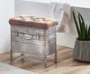 Bank vintage 51x34x48cm Bild 5