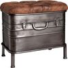 Bank vintage 51x34x48cm Bild 4