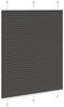 vidaXL Plissee Schwarz 105x100 cm Stoffbreite 104,4 cm Polyester 4015127 Bild 3