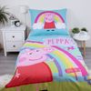 Peppa Pig Bettwäsche-Set "PEP016" Kinder Bettgarnitur 140×200 + 70×90 cm Bild 2
