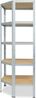shelfplaza HOME 180x60x30 cm Eckregal in grau-verzinkt mit 5 Böden und 175 kg Traglast pro Boden Bild 5