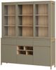 Home affaire Buffet Stranda, Hochschrank im Scandi-Style, moderner Schrank Rahmenoptik, ausreichend Stauraum, vielseitig einsetzbar, 164 cm breit Bild 2