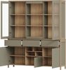 Home affaire Buffet Stranda, Hochschrank im Scandi-Style, moderner Schrank Rahmenoptik, ausreichend Stauraum, vielseitig einsetzbar, 164 cm breit Bild 4