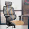 CLP Bürostuhl Deshler höhenverstellbar drehbar und ergonomisch,grau Bild 3