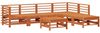 vidaXL Garten-Lounge-Set 7 pcs Wachsbraun Massives Kiefernholz 3418106 Bild 2