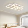 ZMH Deckenleuchte LED Deckenlampe Schlafzimmer - Wohnzimmerlampe Dimmbar mit Fernbedienung Schlafzimmerlampe Modern Design 45W RGB Farbwechsel Küchenlampe Eckig Deckenleuchten für Esszimmer Küche Bild 5