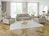 S-Style Möbel 3-Sitzer Sofa Leif mit Holzfüßen im skandinavischen Stil aus Boucle-Stoff, mit Wellenfederung Bild 3
