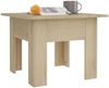 Couchtisch Sonoma-Eiche 55 x 55 x 42 cm Spanplatte [810238] Bild 4