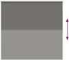 vidaXL Verdunkelungsrollo Grau 160x175cm Stoffbreite 156,6cm Polyester 4011166 Bild 5