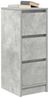 vidaXL Sideboard Betongrau 29,5x34x76 cm Holzwerkstoff 861637 Bild 4