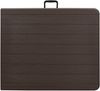 Gartentisch MELVIN Holz-Optik - Kunststoff, Braun, 180x75x72cm | Klapptisch Esstisch Wetterfest Outdoor Tisch Bild 2