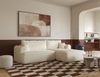Selsey 'Ovo' Ecksofa in L-Form mit Schlaffunktion, hellbeige, rechtsseitig, 93 x 260 x 165 cm Bild 2