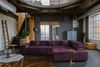 KAWOLA Sofa NEVADA Ecksofa Velvet purple Recamiere rechts mit motorischem Sitzvorzug 82 x 215 x 319 cm Bild 2
