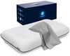 casimum Nackenstützkissen Comfort Nackenkissen klassische Form & große Liegefläche, Füllung: Memory Foam, Bezug: Grau, Seitenschläfer, Rückenschläfer, Ergonomisches Nackenkissen, HWS Kopfkissen, 70x40 cm, mit grauem Bezug Bild 2