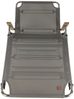 Dreibeinliege Amigo 40+ aus Aluminium mit Armlehne, Grau Bild 2