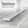 bümö elektrisch höhenverstellbarer Schreibtisch 200x80 cm in weiß, Gestell graphit mit Memory-Steuerung, elektrischer Bürotisch höhenverstellbar Gaming Tisch, XDKB20-W-G Bild 3