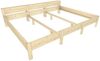 Familienbett "Familien-Nesterl" 270 220 43 Zirbe 90/90/90cm mit Ablage Bild 2