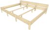 Familienbett "Familien-Nesterl" 270 220 43 Zirbe 90/90/90cm mit Ablage Bild 5