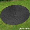 Poolpanda Pool Solarfolie Ø 600 cm Premium rund | schwarz/blau | 400 my | 12 mm Luftblasen Bild 4