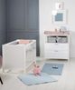 roba Kinderzimmerset 'Hamburg' 2-teilig - Bett 60 x 120 - Wickelkommode- inkl. Lattenrost - Weiß Bild 5