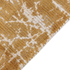 Teppich Viskose orange 80 x 150 cm abstraktes Muster Kurzflor HANLI Bild 5