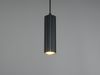 Kleine LED Pendelleuchte einflammig aus Metall Schwarz Ø 5,5cm Bild 5