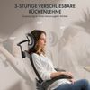 FLEXISPOT Bürostuhl Ergonomischer Büro-/Home-Office-Stuhl OC3 (mit 3D-Kopfstütze und 360°-Drehfunktion, mehrstufig verstell- & klappbaren Armlehnen), W-Design Sitzfläche, bis 180 kg, 90°–135° Neigung, BIFMA-zertifiziert Bild 4