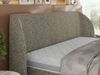 Polsterbett mit Lattenrost, Doppelbett Bettkasten, Bettgestell mit Gasdruckfeder - CAELA CLASSIC - 180 x 200 cm - Grau Struktur Bild 3