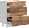 vidaXL Küchenunterschrank Porto Altholz-Optik Holzwerkstoff 854267 Bild 5