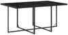 vidaXL 11-tlg. Garten-Essgruppe mit Kissen Schwarz Poly Rattan 3277913 Bild 4