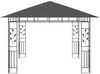 Gartenpavillon, Pavillon mit Moskitonetz 3x3x2,73 m Anthrazit 180 g/m² Bild 4