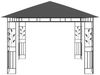 Gartenpavillon, Pavillon mit Moskitonetz 3x3x2,73 m Anthrazit 180 g/m² Bild 3