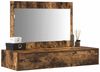 vidaXL Schminktisch mit Speicher Braun 100 x 40 x 70 cm Holzwerkstoff 865212 Bild 3