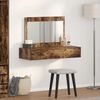 vidaXL Schminktisch mit Speicher Braun 100 x 40 x 70 cm Holzwerkstoff 865212 Bild 4