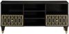 vidaXL TV-Schrank 100x33x46 cm Massivholz Mango 358338 Bild 3