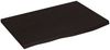 vidaXL Wandregal Dunkelbraun 60x40x2 cm Massivholz Eiche Behandelt 363767 Bild 2