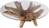 Couchtisch >Amazon< in Natur, Teak - 110x50x110cm (BxHxT) Bild 4