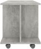 vidaXL TV-Schrank mit Rollen Betongrau 80x40x45 cm Holzwerkstoff 800193 Bild 5