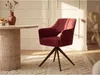 Vente-unique - KONYA Stuhl Stoff Rot - B 59 cm x H 84 cm x L 58 cm Bild 1