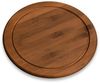 Kesper Vesperteller Set 4-teilig rund Ø 25 cm - Bambus Frühstücksteller mit Saftrille - nachhaltige Brotzeitteller aus FSC-zertifiziertem Holz - robust & messerschonend - 5944215 Bild 2